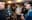Attendees networking