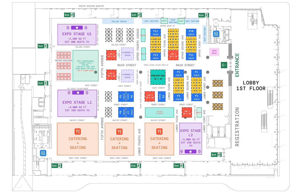 Expo Floor Plan