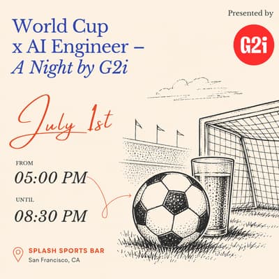World Cup x AI Engineer — A Night by G2i