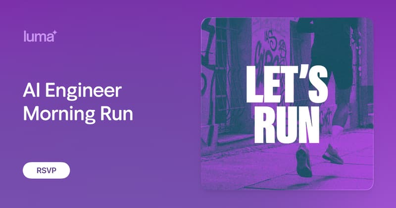 AI Engineer Morning Run